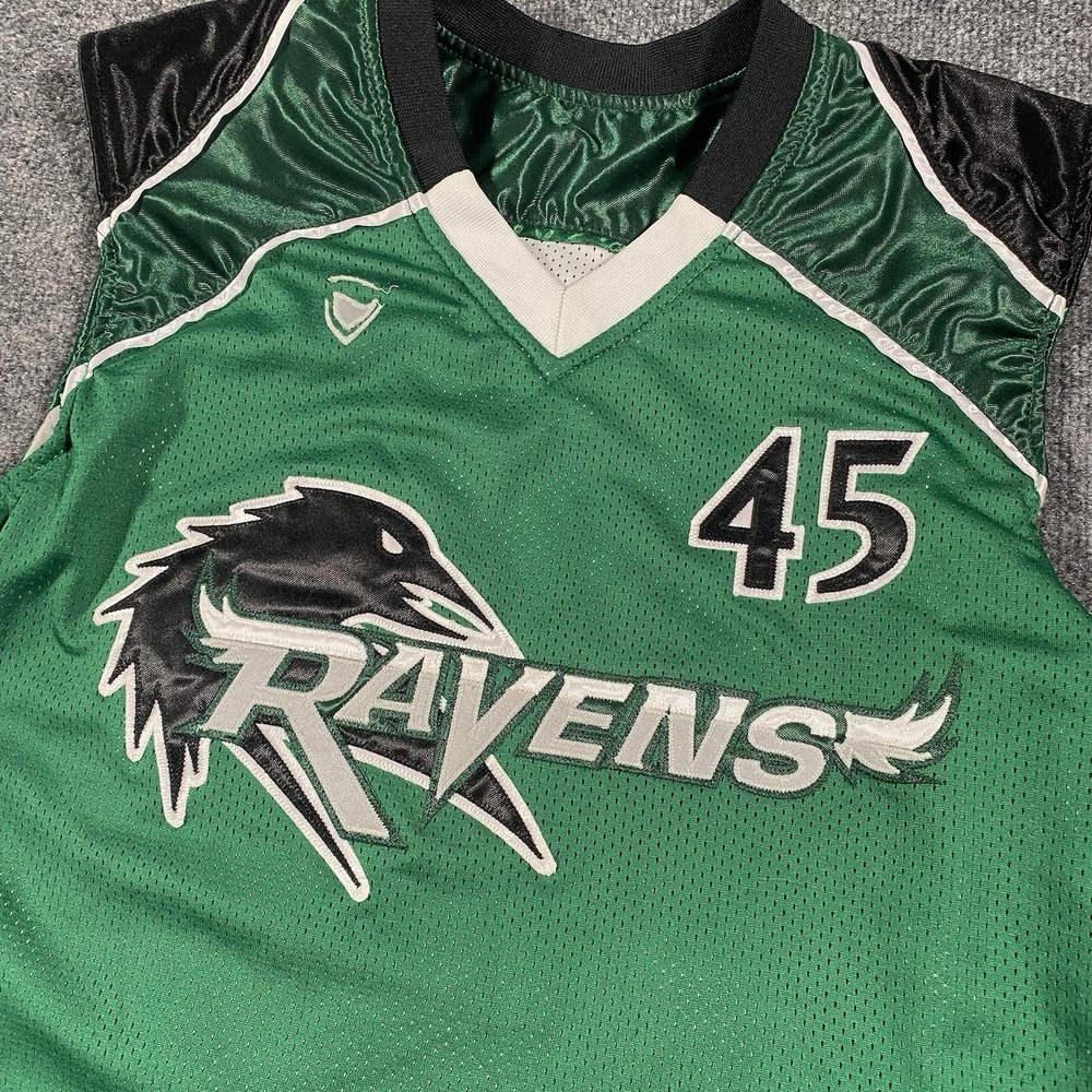 Atenas Ravens Argentina Basketball Jersey Mens Large Allen Sportswear Reversible